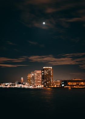 Antwerp City at night