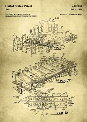 Harvester Machine Patent