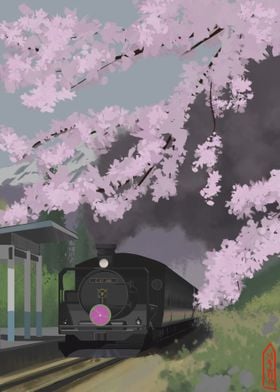 The train of Fukushima