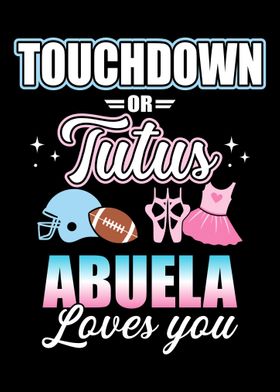Gender reveal touchdowns o