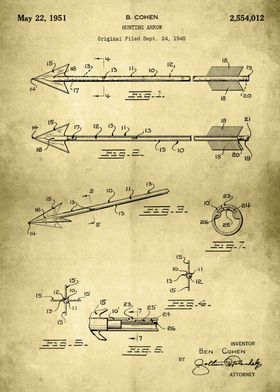 Hunting Arrow Patent