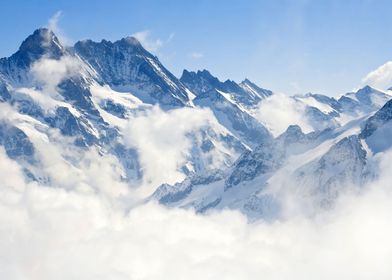Jungfraujoch alps mountain