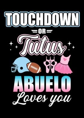 Gender reveal touchdowns o