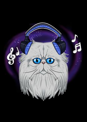 Cute Persian Cat I Music