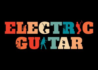 Retro Electric Guitar
