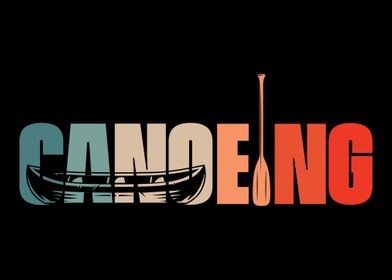 Retro Canoe Vintage