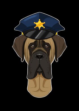 Police Mastiff Canine