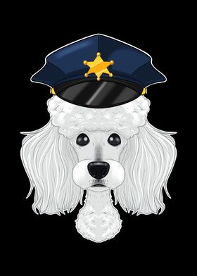 Police Poodle Canine