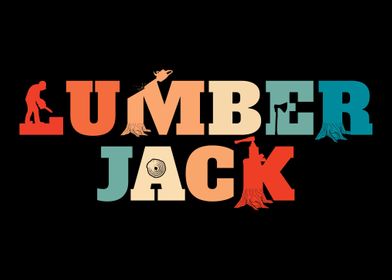 Retro Lumberjack Forester