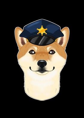 Police Shiba Inu Canine