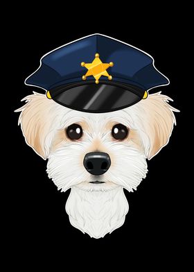 Police Maltese Canine