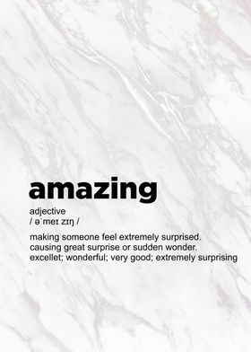 amazing definition