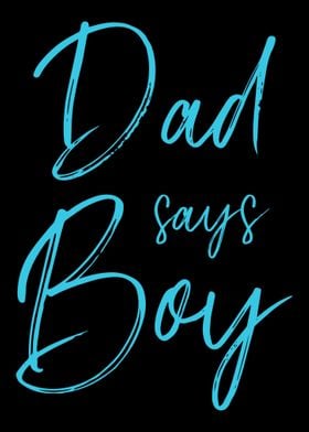 Gender reveal dad says boy