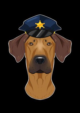 Police Rhodesian Ridgeback