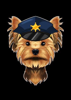 Police Yorkshire Terrier