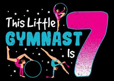 This Little Gymnast Is 7