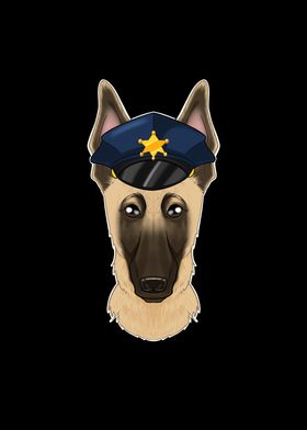 Police Malinois Canine