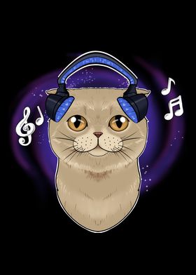 Cute Siamese Cat I Music