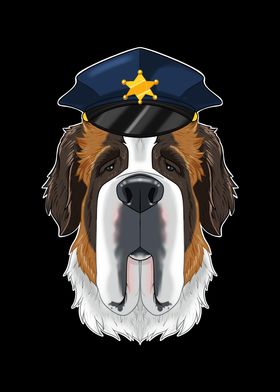 Police Saint Bernard