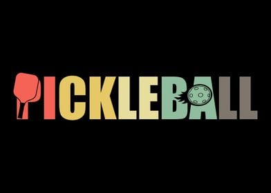 Retro Vintage Pickleball