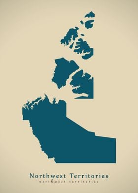 Northwest Territories map