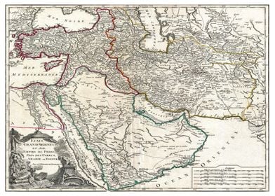 Map of Persia