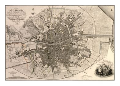 plan of the city of Dublin