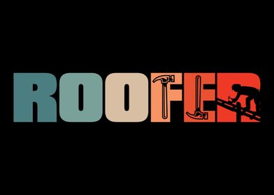 Retro Vintag Roofer
