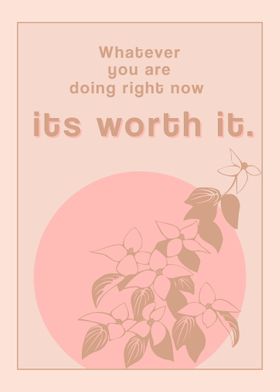 Inspirational Pastel Print