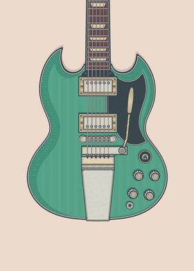 Inverness Green Guitar