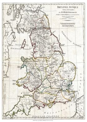 Map of England 