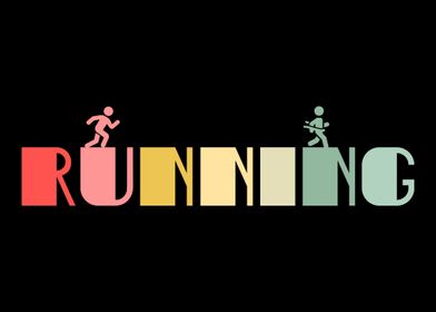 Retro Running Runner