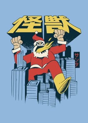 Angry Santa Attack Tokyo