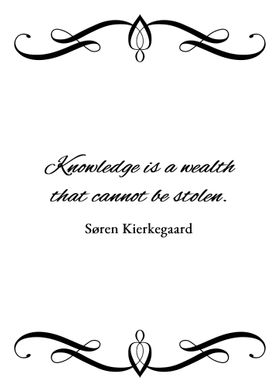 Knowledge Is Wealth