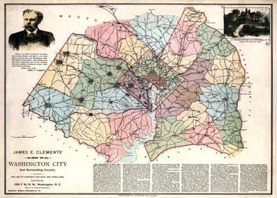 Map of Washington City 