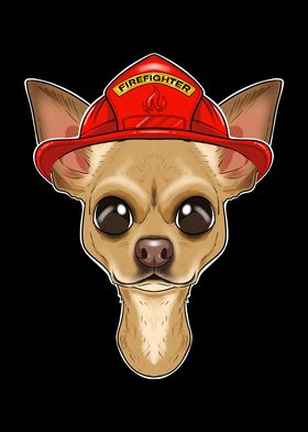 Firefighter Chihuahua