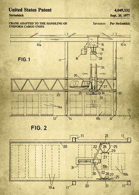 Cargo Crane Patent