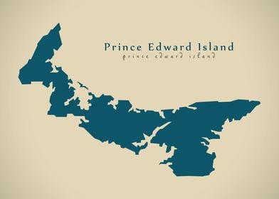 Prince Edward Island map