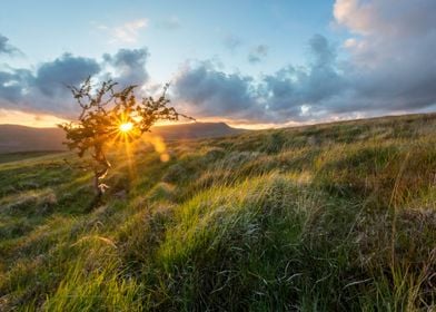 Brecon Beacons sunset