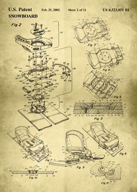 Snowboard Binding Patent