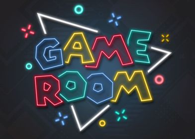 Game Room Neon Sign