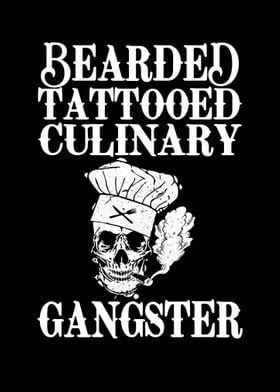 Cook Chef Tattooed Cooking