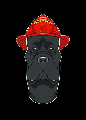 Firefighter Cane Corso