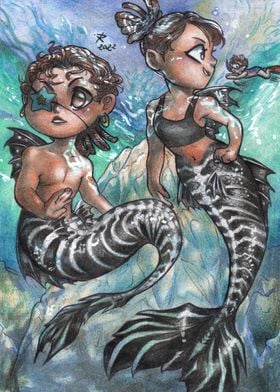 Black mermaids