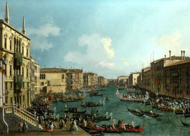 Regatta on Canale Grande