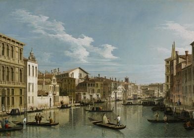 The Grand Canal in Venice 