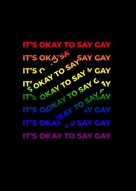 Its Ok to say Gay Pride
