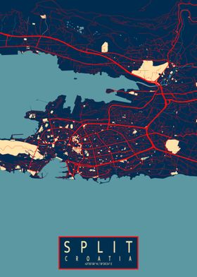 Split City Map Hope