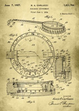 Stringed Instrument Patent