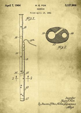 Bassoon Retro Patent